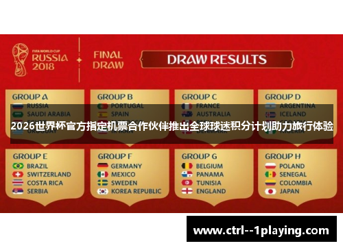 2026世界杯官方指定机票合作伙伴推出全球球迷积分计划助力旅行体验